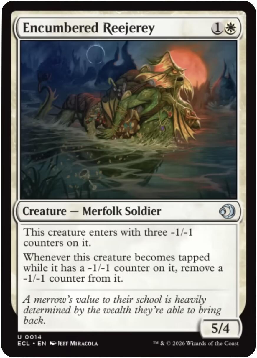 Encumbered Reejerey [Lorwyn Eclipsed] | Gear Gaming Fayetteville