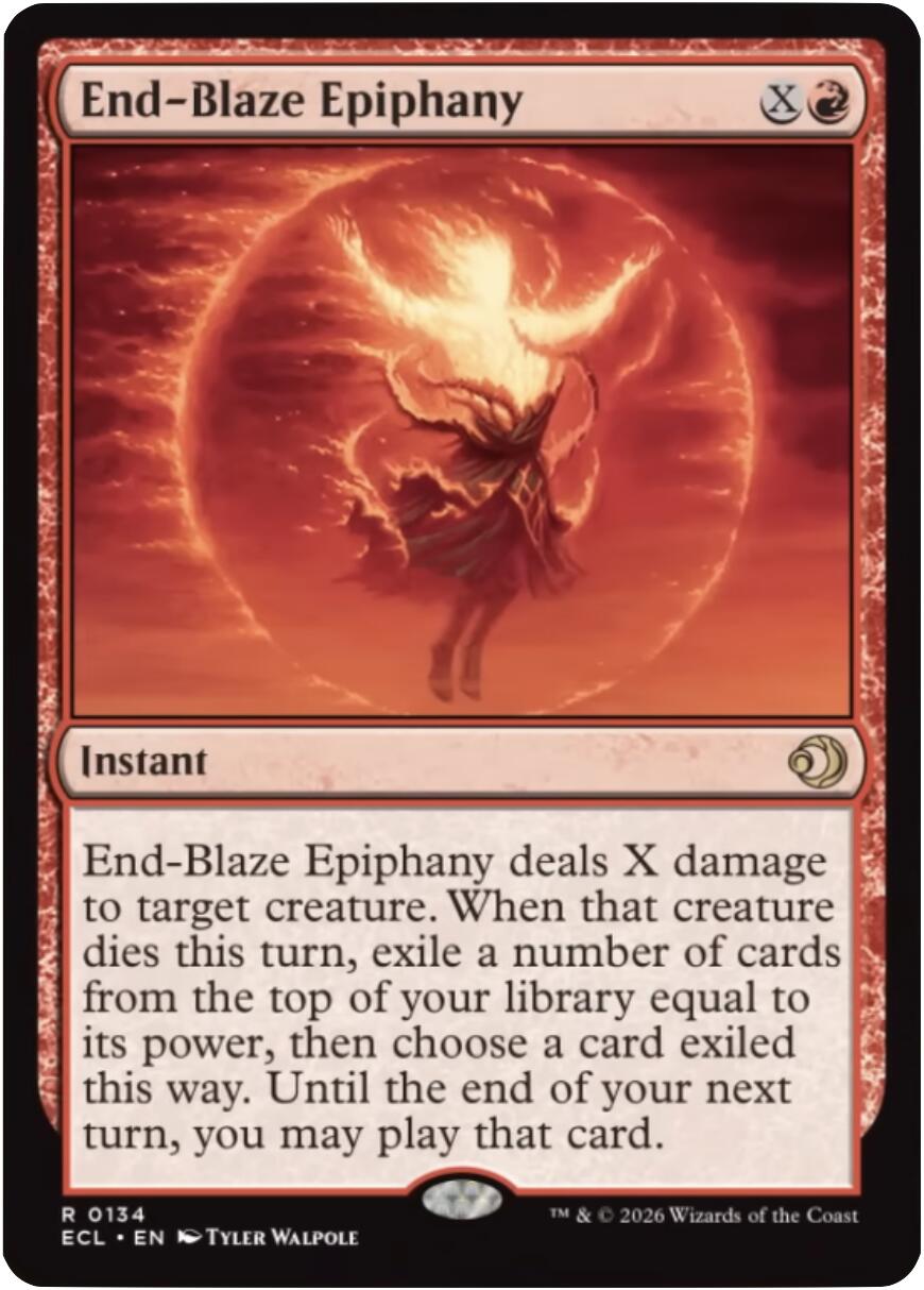 End-Blaze Epiphany [Lorwyn Eclipsed] | Gear Gaming Fayetteville