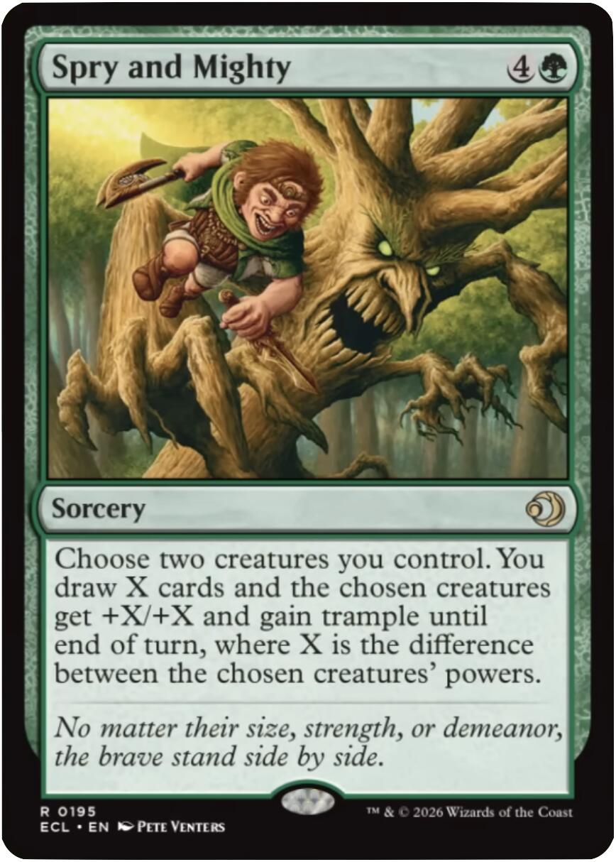 Spry and Mighty [Lorwyn Eclipsed] | Gear Gaming Fayetteville