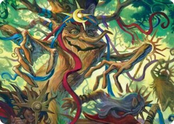 Sun-Dappled Celebrant Art Card [Lorwyn Eclipsed Art Series] | Gear Gaming Fayetteville