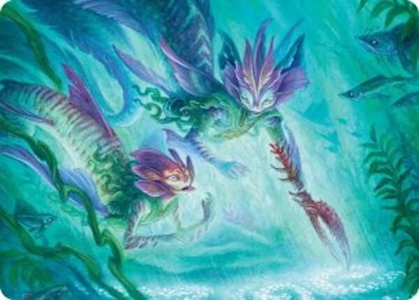 Silvergill Mentor Art Card [Lorwyn Eclipsed Art Series] | Gear Gaming Fayetteville