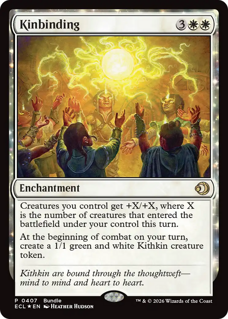Kinbinding (Bundle) [Lorwyn Eclipsed Promos] | Gear Gaming Fayetteville
