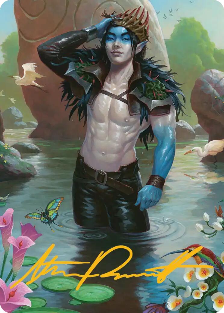 Oko, Lorwyn Liege Art Card (Gold-Stamped Signature) [Lorwyn Eclipsed Art Series] | Gear Gaming Fayetteville