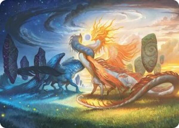 Celestial Reunion Art Card (19/54) [Lorwyn Eclipsed Art Series] | Gear Gaming Fayetteville