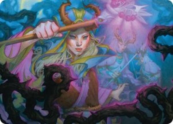 Stoic Grove-Guide Art Card [Lorwyn Eclipsed Art Series] | Gear Gaming Fayetteville