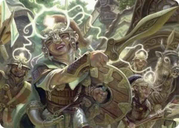 Thoughtweft Lieutenant Art Card [Lorwyn Eclipsed Art Series] | Gear Gaming Fayetteville