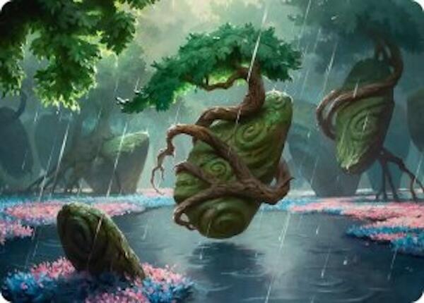 Rain-Slicked Copse Art Card [Lorwyn Eclipsed Art Series] | Gear Gaming Fayetteville
