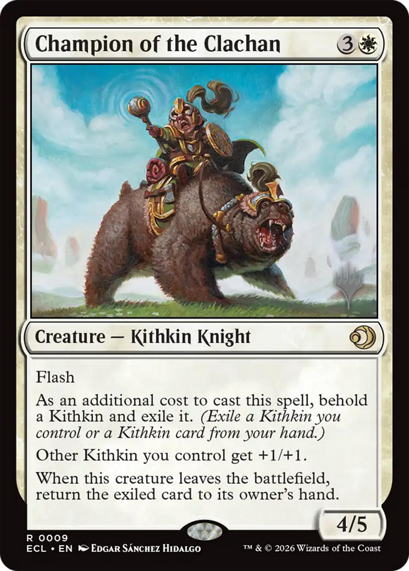 Champion of the Clachan [Lorwyn Eclipsed Promos] | Gear Gaming Fayetteville