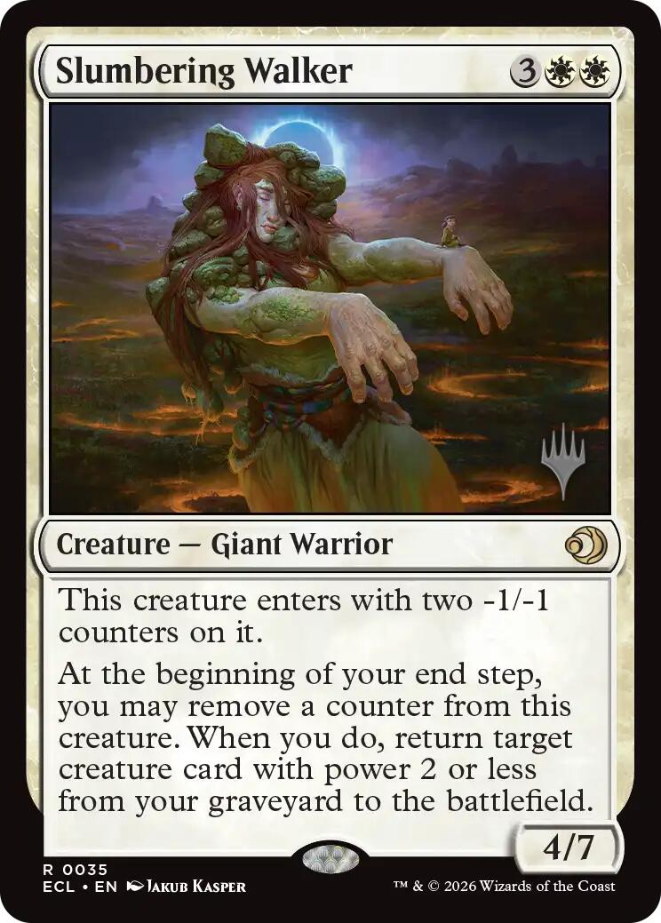 Slumbering Walker [Lorwyn Eclipsed Promos] | Gear Gaming Fayetteville
