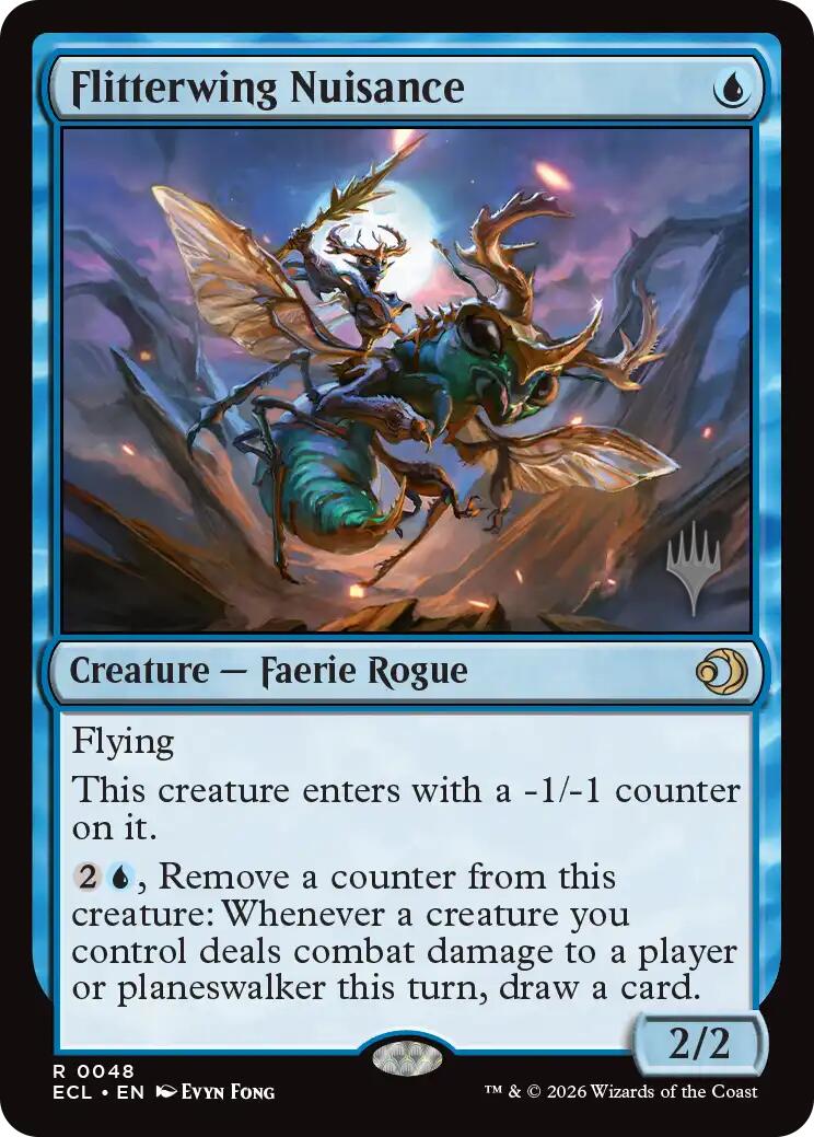 Flitterwing Nuisance [Lorwyn Eclipsed Promos] | Gear Gaming Fayetteville