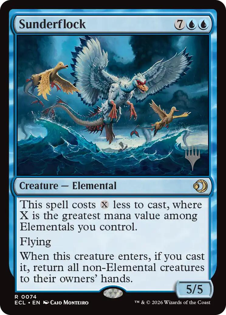Sunderflock [Lorwyn Eclipsed Promos] | Gear Gaming Fayetteville