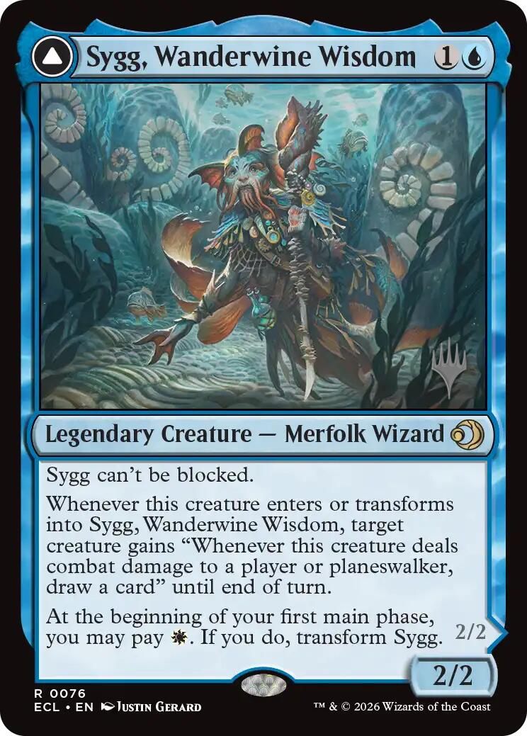 Sygg, Wanderwine Wisdom [Lorwyn Eclipsed Promos] | Gear Gaming Fayetteville