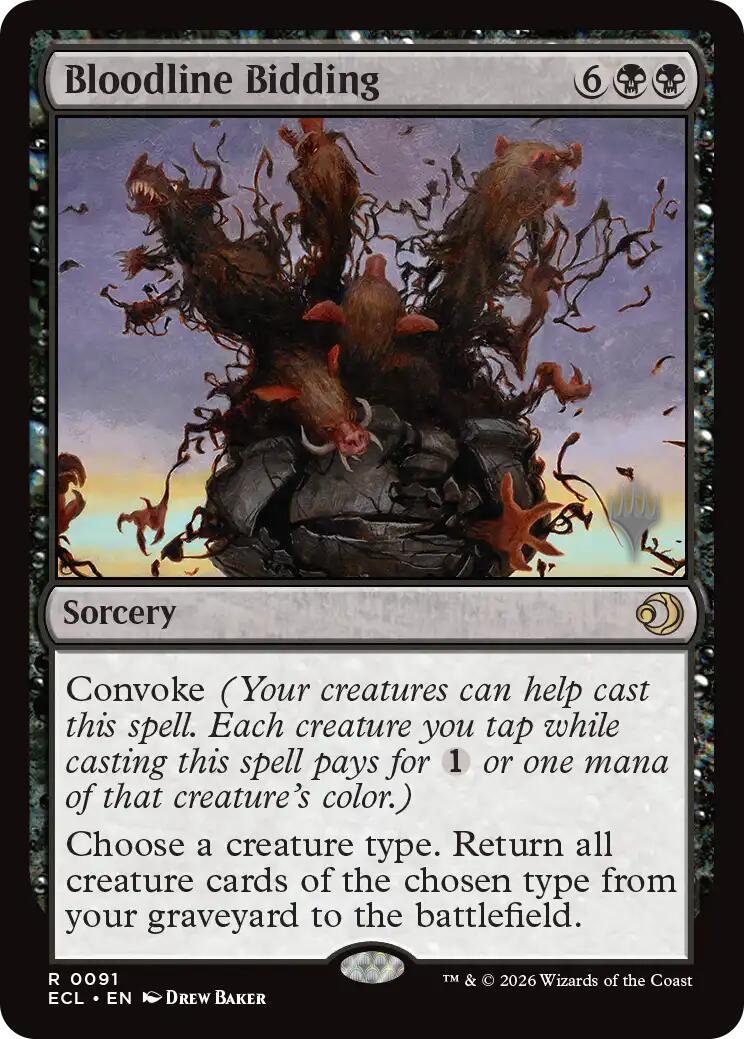 Bloodline Bidding [Lorwyn Eclipsed Promos] | Gear Gaming Fayetteville