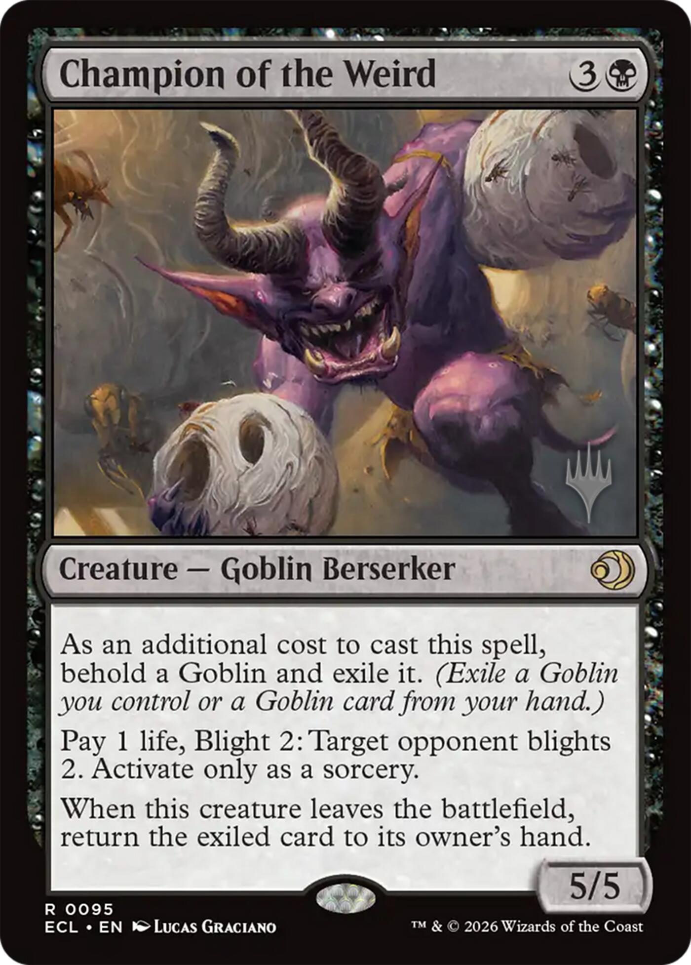 Champion of the Weird [Lorwyn Eclipsed Promos] | Gear Gaming Fayetteville