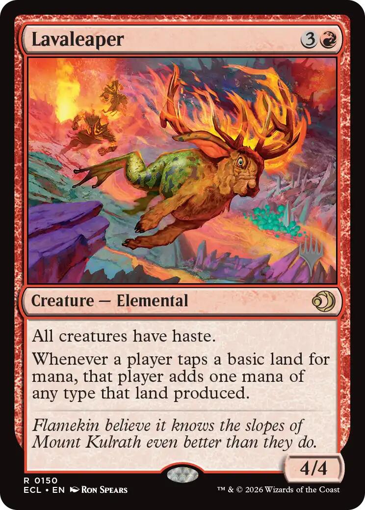 Lavaleaper [Lorwyn Eclipsed Promos] | Gear Gaming Fayetteville