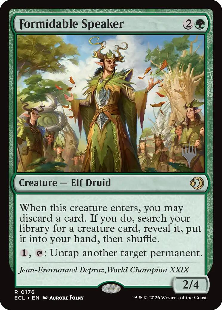 Formidable Speaker [Lorwyn Eclipsed Promos] | Gear Gaming Fayetteville