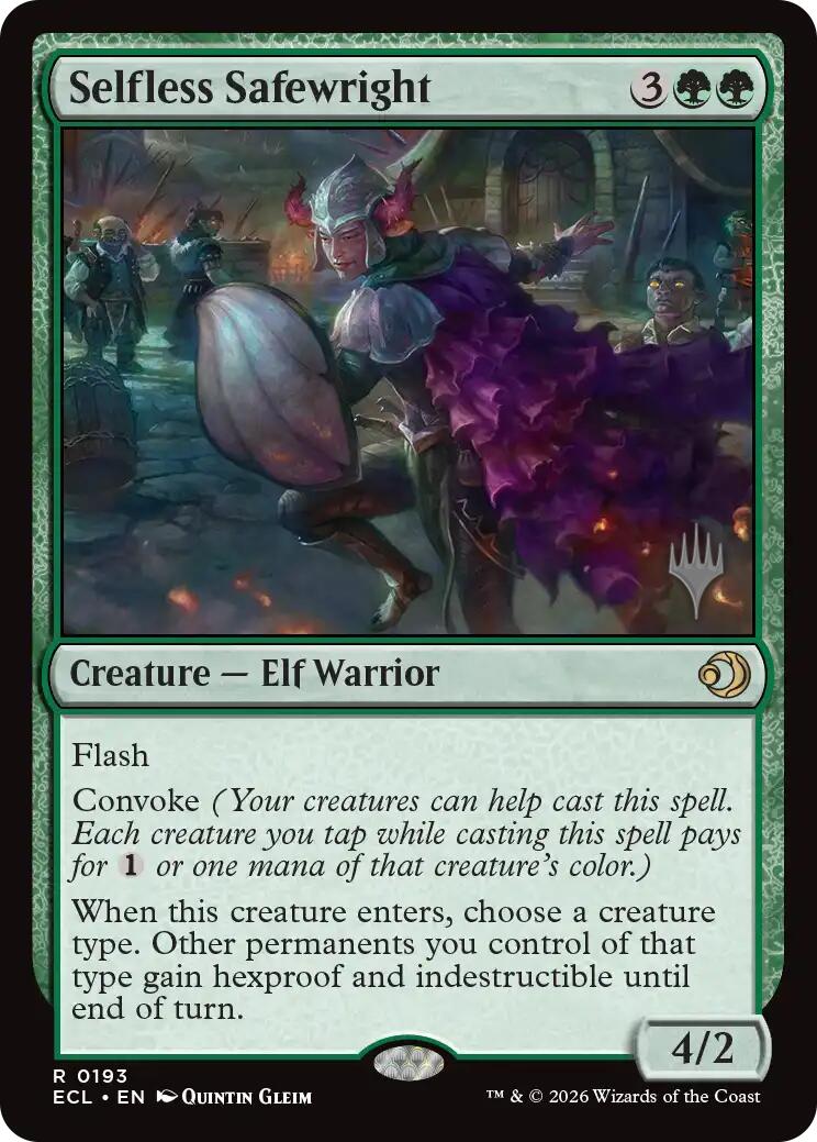 Selfless Safewright [Lorwyn Eclipsed Promos] | Gear Gaming Fayetteville