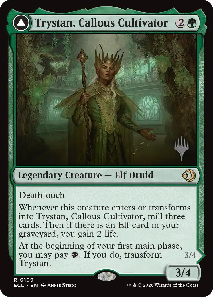 Trystan, Callous Cultivator [Lorwyn Eclipsed Promos] | Gear Gaming Fayetteville