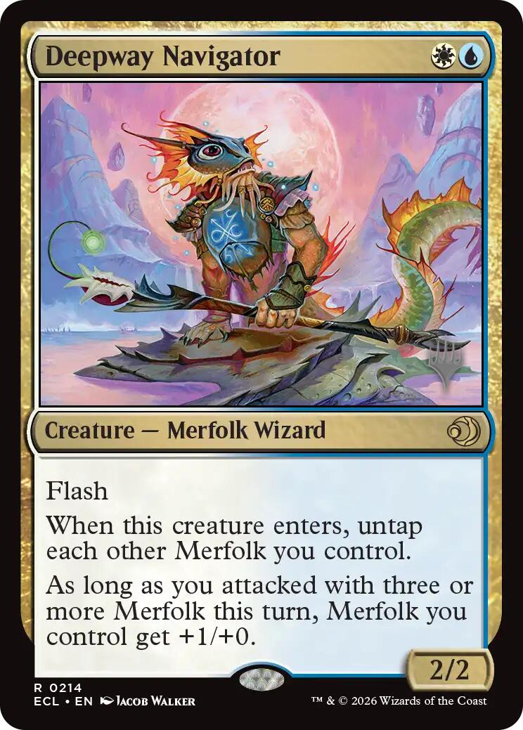 Deepway Navigator [Lorwyn Eclipsed Promos] | Gear Gaming Fayetteville