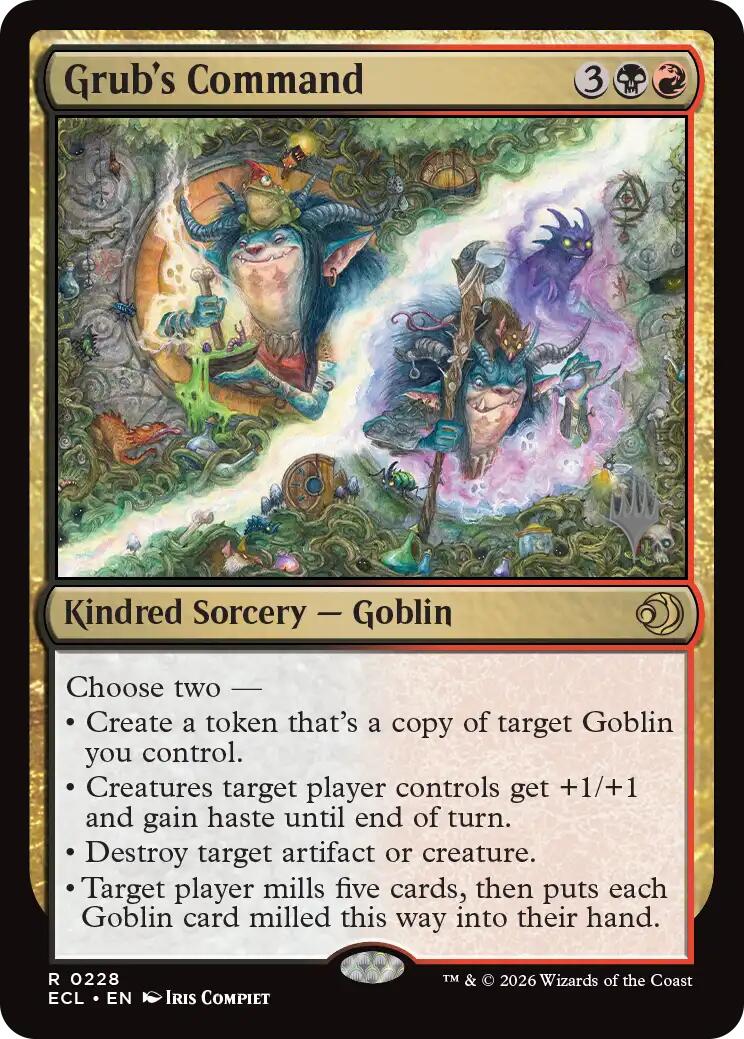 Grub's Command [Lorwyn Eclipsed Promos] | Gear Gaming Fayetteville