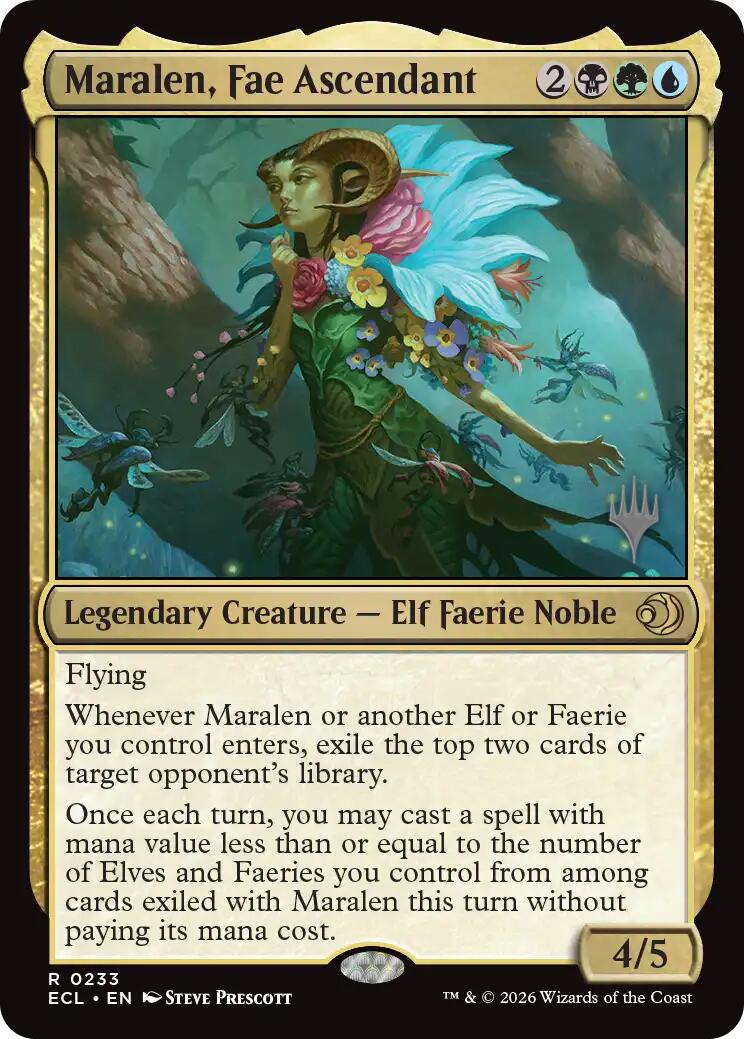 Maralen, Fae Ascendant [Lorwyn Eclipsed Promos] | Gear Gaming Fayetteville