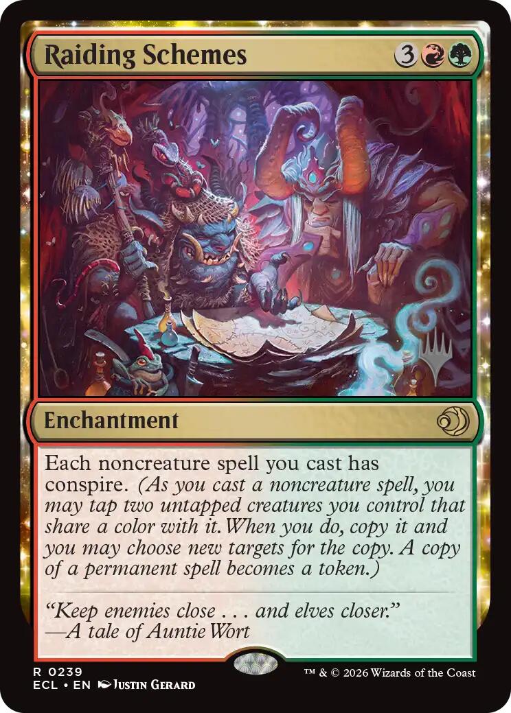 Raiding Schemes [Lorwyn Eclipsed Promos] | Gear Gaming Fayetteville