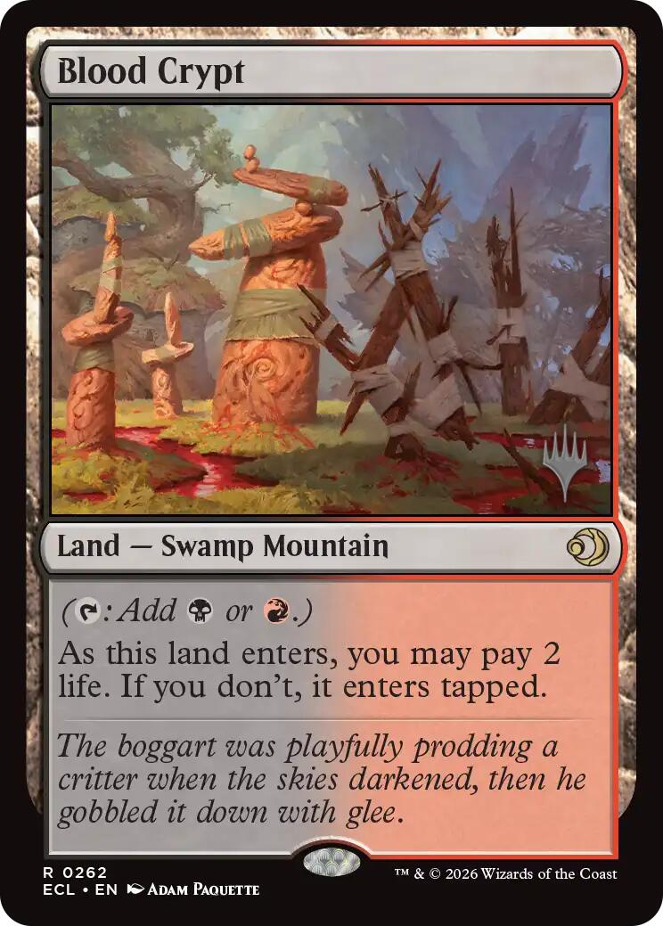 Blood Crypt [Lorwyn Eclipsed Promos] | Gear Gaming Fayetteville