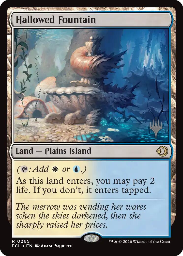 Hallowed Fountain [Lorwyn Eclipsed Promos] | Gear Gaming Fayetteville