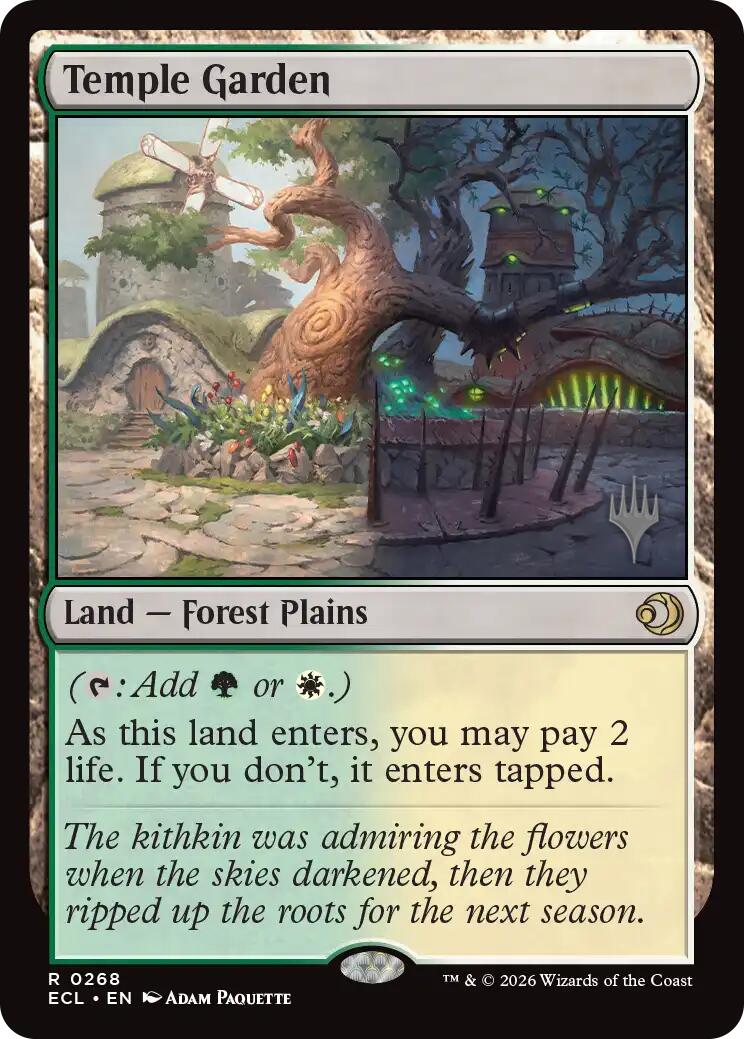 Temple Garden [Lorwyn Eclipsed Promos] | Gear Gaming Fayetteville
