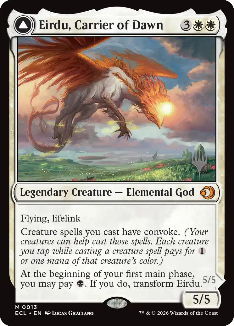 Eirdu, Carrier of Dawn [Lorwyn Eclipsed Promos] | Gear Gaming Fayetteville