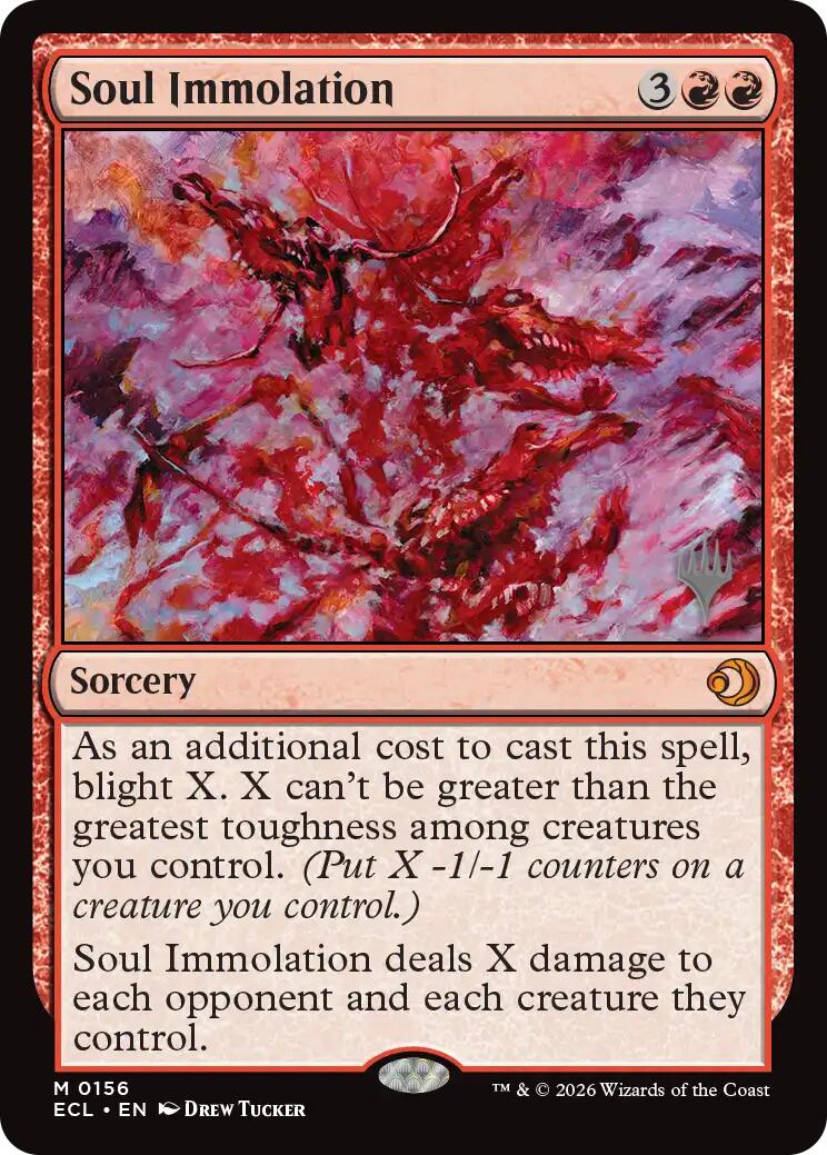 Soul Immolation [Lorwyn Eclipsed Promos] | Gear Gaming Fayetteville