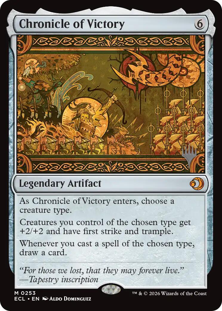 Chronicle of Victory [Lorwyn Eclipsed Promos] | Gear Gaming Fayetteville