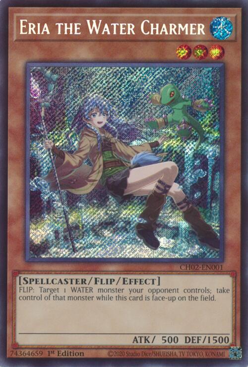 Eria the Water Charmer [CH02-EN001] Secret Rare | Gear Gaming Fayetteville