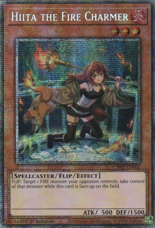 Hiita the Fire Charmer (Starlight Rare) [CH02-EN002] Starlight Rare | Gear Gaming Fayetteville