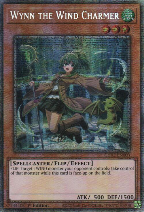 Wynn the Wind Charmer (Starlight Rare) [CH02-EN003] Starlight Rare | Gear Gaming Fayetteville