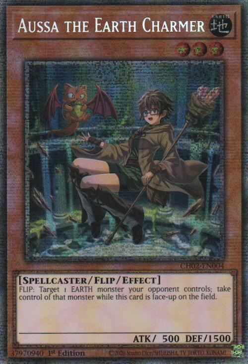 Aussa the Earth Charmer (Starlight Rare) [CH02-EN004] Starlight Rare | Gear Gaming Fayetteville
