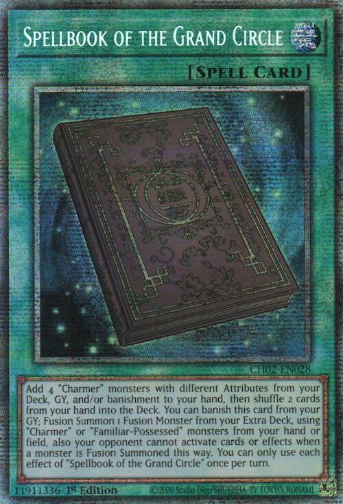 Spellbook of the Grand Circle (Starlight Rare) [CH02-EN028] Starlight Rare | Gear Gaming Fayetteville