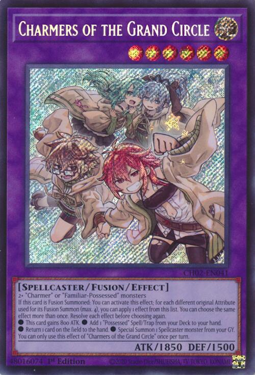 Charmers of the Grand Circle [CH02-EN041] Secret Rare | Gear Gaming Fayetteville