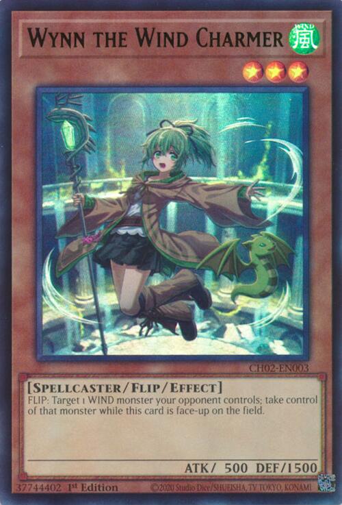 Wynn the Wind Charmer (Ultra Rare) [CH02-EN003] Ultra Rare | Gear Gaming Fayetteville