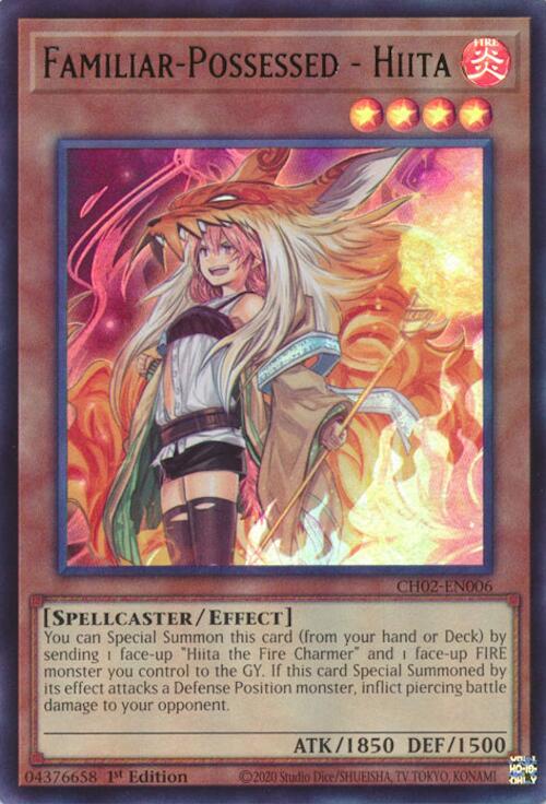 Familiar-Possessed - Hiita [CH02-EN006] Ultra Rare | Gear Gaming Fayetteville