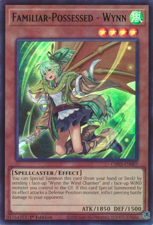 Familiar-Possessed - Wynn [CH02-EN007] Ultra Rare | Gear Gaming Fayetteville