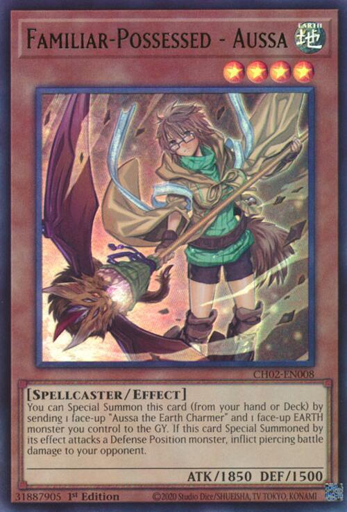 Familiar-Possessed - Aussa [CH02-EN008] Ultra Rare | Gear Gaming Fayetteville