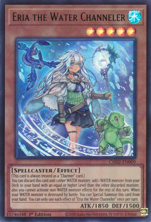 Eria the Water Channeler [CH02-EN009] Ultra Rare | Gear Gaming Fayetteville