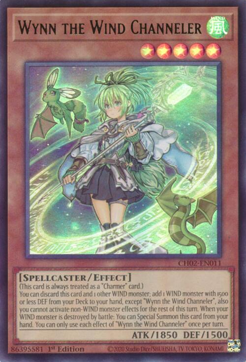 Wynn the Wind Channeler [CH02-EN011] Ultra Rare | Gear Gaming Fayetteville