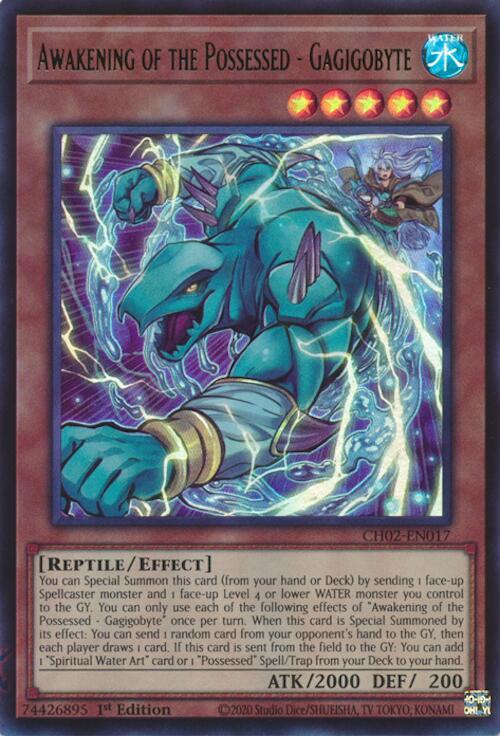 Awakening of the Possessed - Gagigobyte [CH02-EN017] Ultra Rare | Gear Gaming Fayetteville