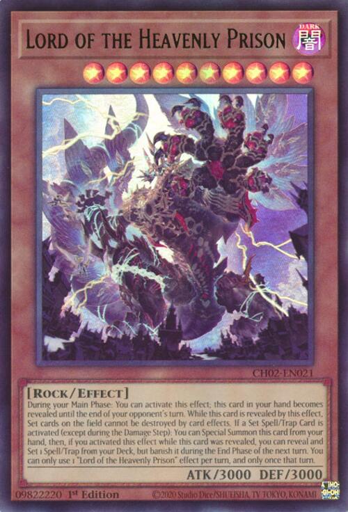 Lord of the Heavenly Prison [CH02-EN021] Ultra Rare | Gear Gaming Fayetteville