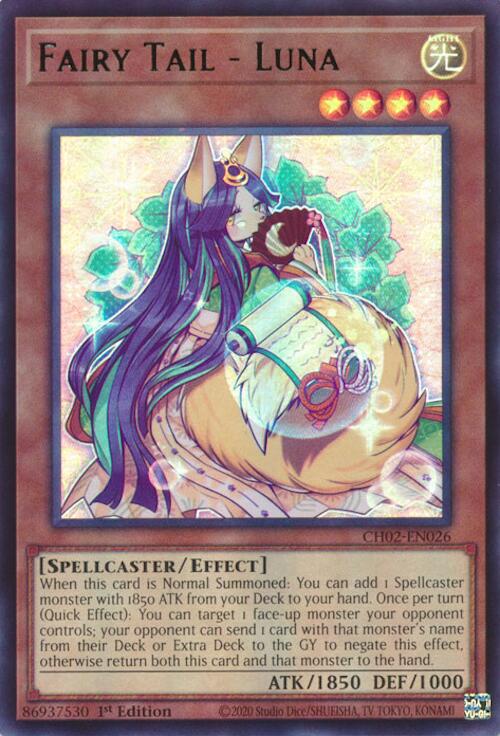 Fairy Tail - Luna [CH02-EN026] Ultra Rare | Gear Gaming Fayetteville