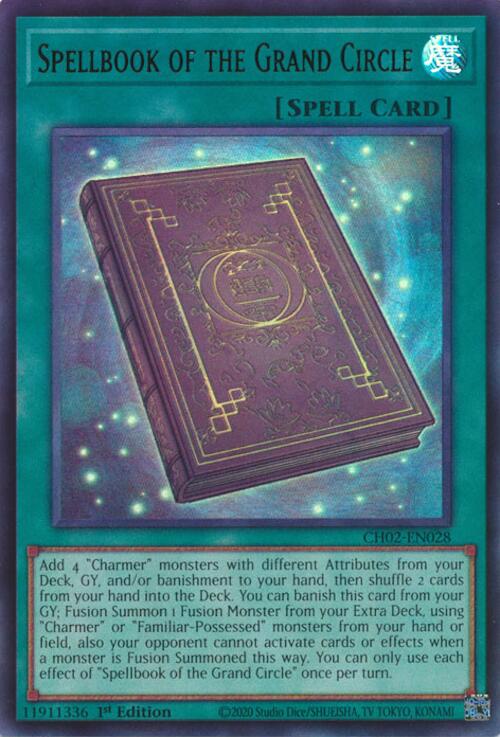 Spellbook of the Grand Circle (Ultra Rare) [CH02-EN028] Ultra Rare | Gear Gaming Fayetteville