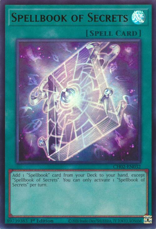 Spellbook of Secrets [CH02-EN032] Ultra Rare | Gear Gaming Fayetteville