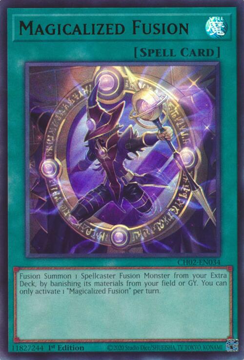 Magicalized Fusion [CH02-EN034] Ultra Rare | Gear Gaming Fayetteville